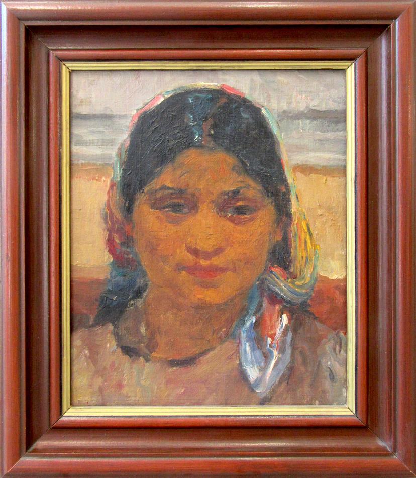 Portrait of gypsy woman